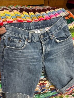 Women’s Blue Denim bermuda shorts - Unbranded